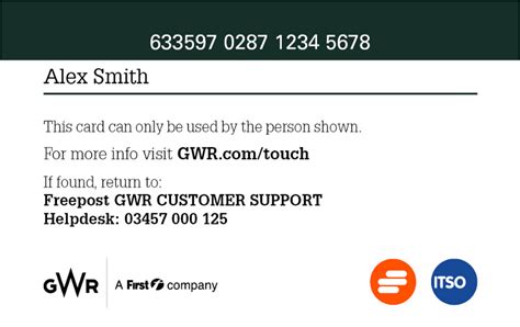 gwr smart card|GWR e gift card.